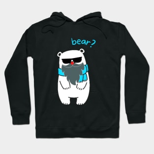 Cute bears with beards Hoodie